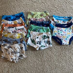 2/3T Toddler Boy Cotton Underwear Lot